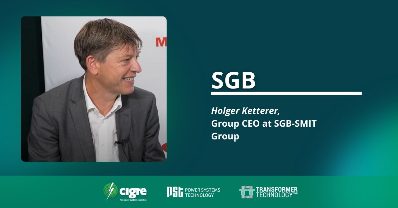 Interview with Holger Ketterer, Group CEO at SGB-SMIT Group