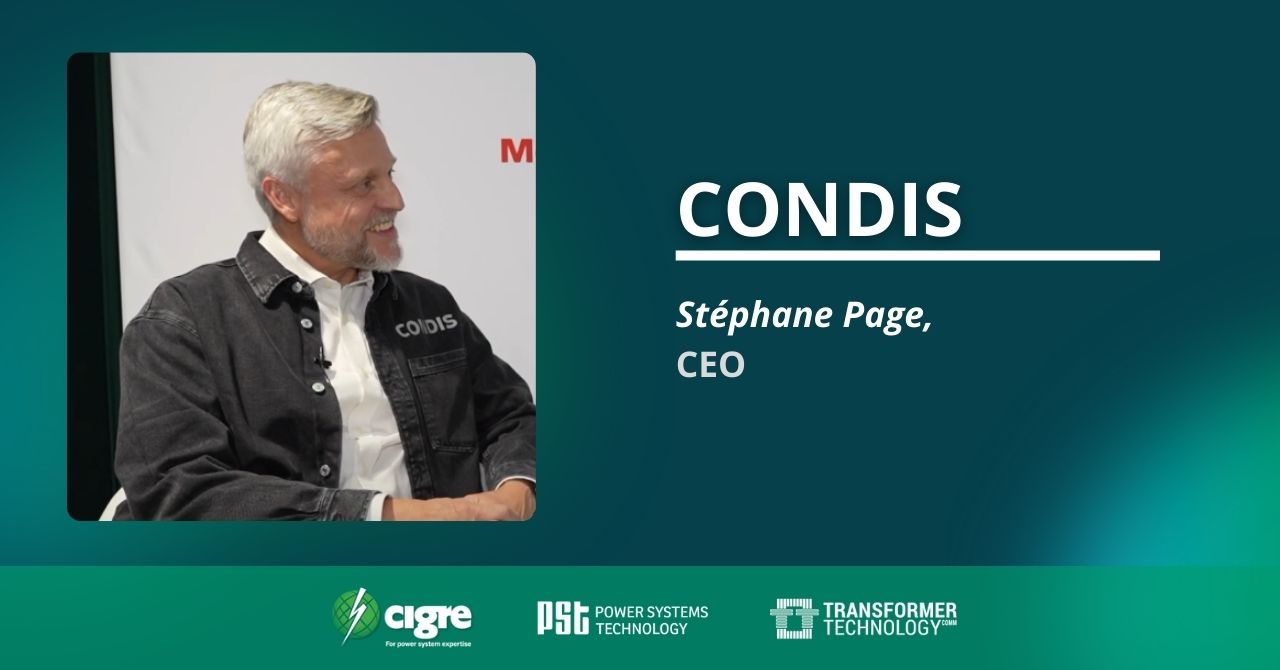 Interview with Stéphane Page, CEO, CONDIS