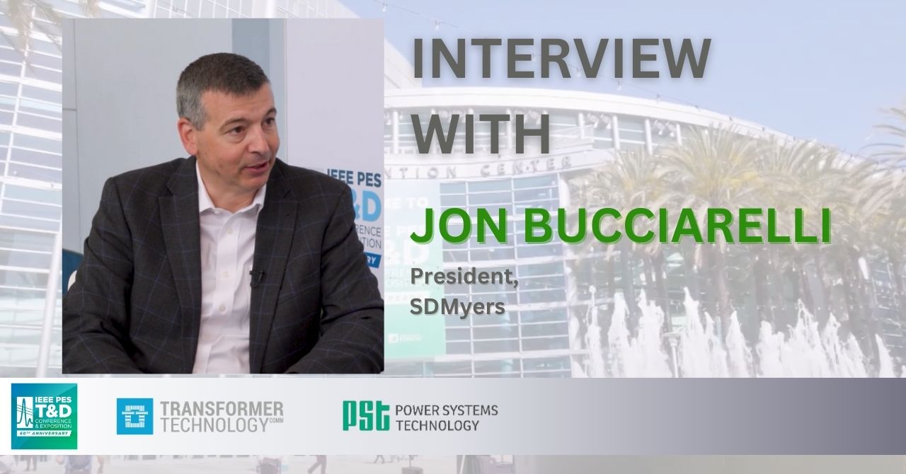 Interview with Jon Bucciarelli, President, SDMyers