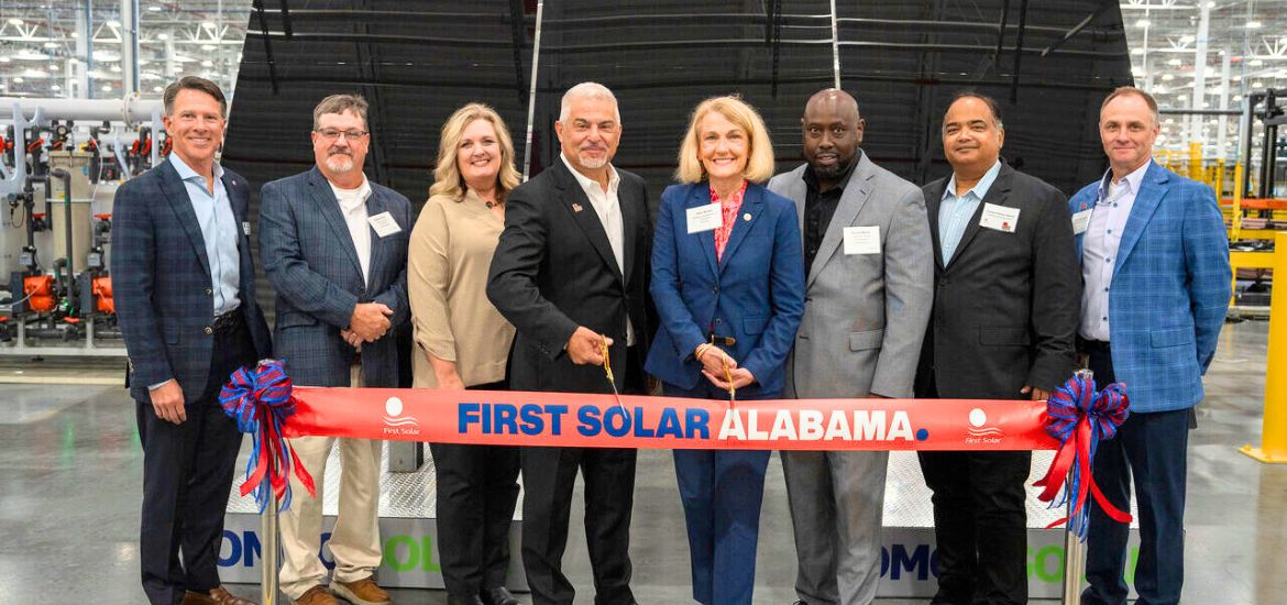 First Solar Opens $1.1B Solar Plant in Alabama