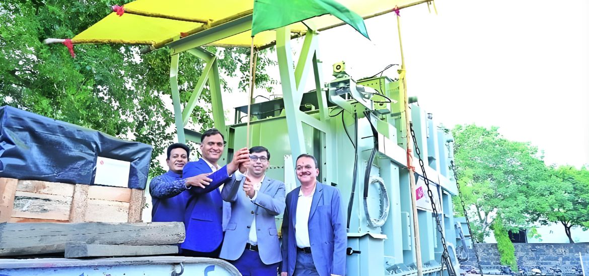 VPESL Ships Maiden Batch of Two-Phase Transformers to Indian Railways