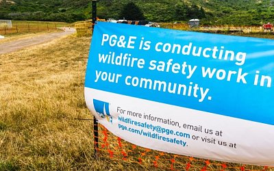 PG&E Warns of Potential Power Shutoffs Due to Fire Danger in Northern California